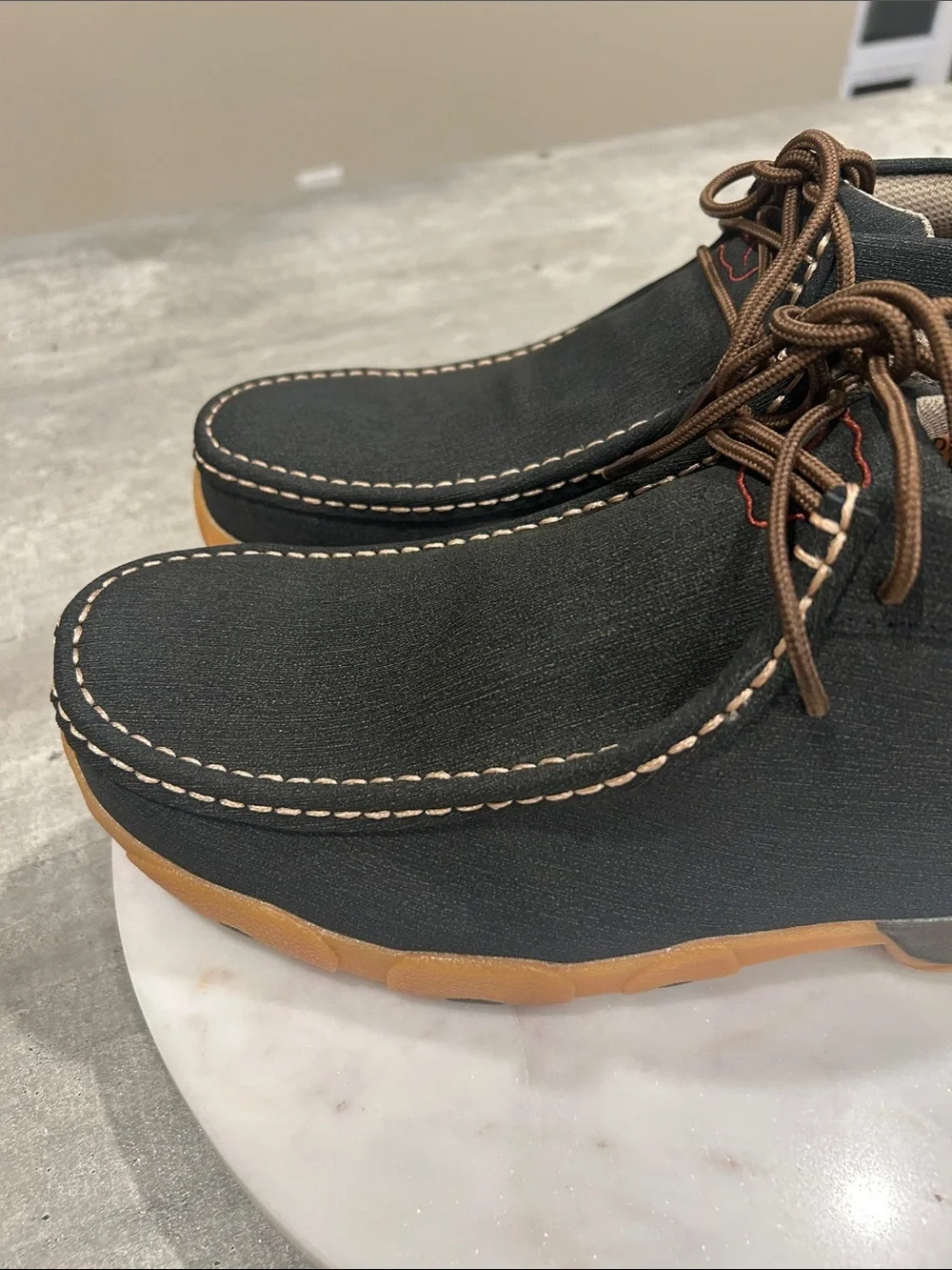 Twisted X Work charcoal Chukka Boots with Gum Sole size 10